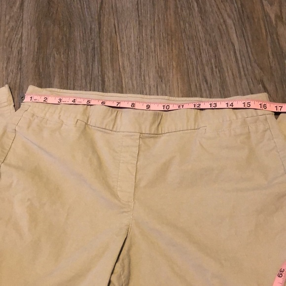 J. Jill Cream Pants - Size 12P - Picture 2 of 5